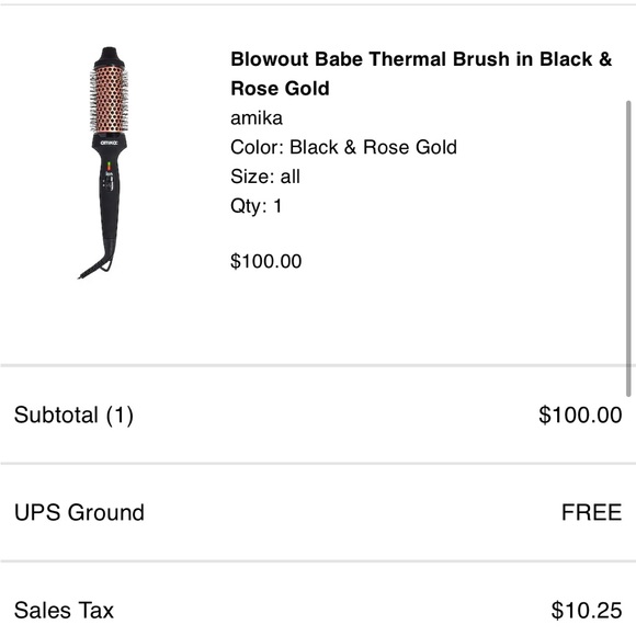 amika Hair Amika Thermal Brush Poshmark